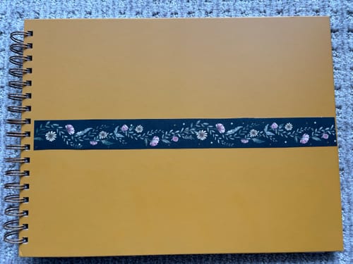Customer photo review of Undated Horizontal Weekly Planner, The Perfect Yellow