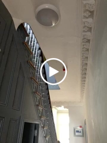 Customer video review of Microwave Sensor Emergency 12W/18W CCT Wattage Adjustable LED IP65 Bulkhead