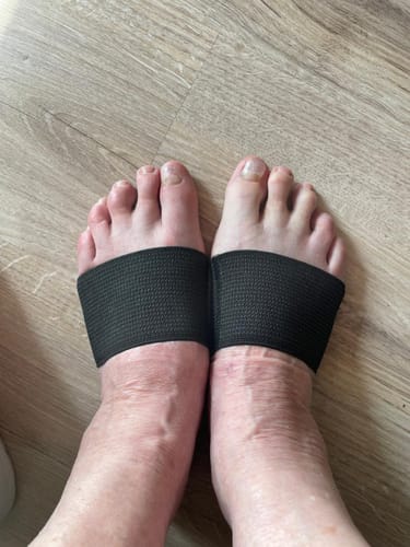 Customer photo review of Réz Nanoszálas Kompressziós Harántemelő Támasz