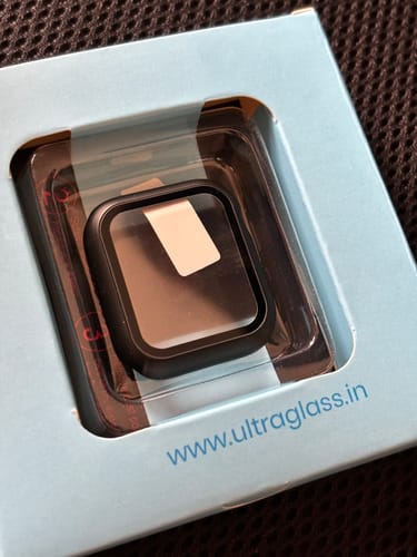 Customer photo review of UltraGlass Screen Protector + Bumper for Apple Watch