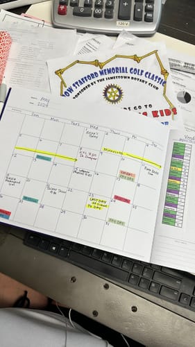 Customer photo review of Undated Project Planner, Royalty