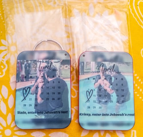 undefined review of Custom Printed Polymer Keyring (Choose Colour) image 1 out of 3