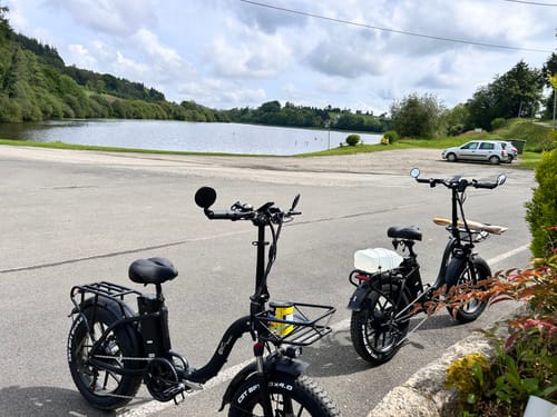 Customer photo review of CMACEWHEEL Y20 750W 20" Step-through Folding Electric Fat Bike 18Ah