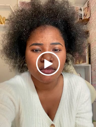 Customer video review of Hyperpigmentations face cream/Crème de visage anti tâche et phare Kit (2 Pcs)