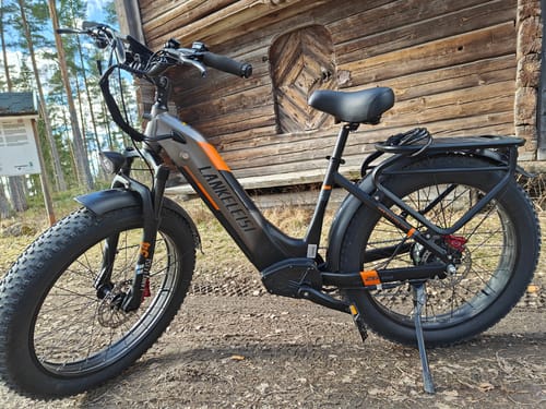 Customer photo review of Lankeleisi MG600 Plus 1000W Bafang Motor 26" Fat Bike All Terrain SUV E-Bike 48V 20Ah Samsung Battery