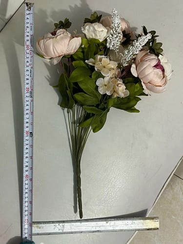 Customer photo review of European Style Silk Peony