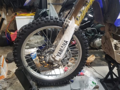 Customer photo review of Rabaconda Street Bike Tire Changer