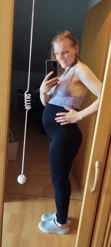 Kundenbewertung mit Foto zu Schwangerschafts Leggings