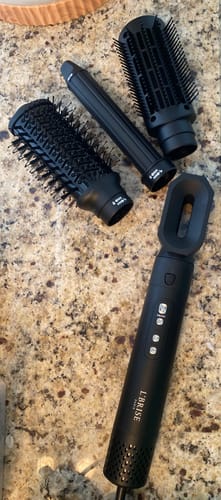 Customer photo review of Model 2 | World's Longest Coanda Air Styler (1.25 Inch Long Barrel) - bundle