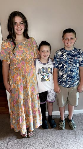 Customer photo review of Tools for the Grind Kid's Shorts