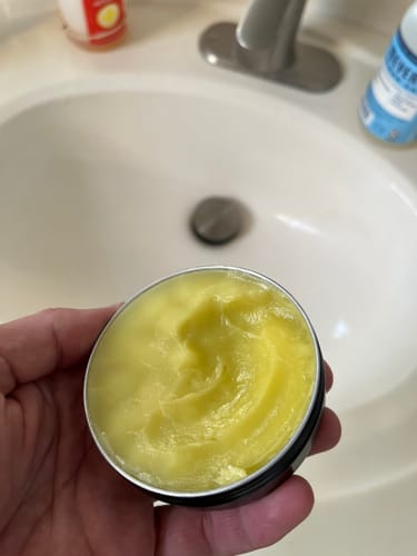 Customer photo review of Standard Chamois Balm