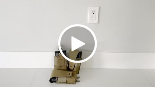 Customer video review of HK Single Magazine 20 Round Pouch (Closed Top) GRIDLOK