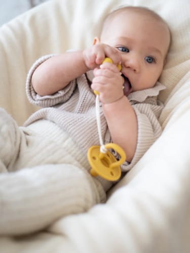 Customer photo review of Kit 3 Chupetes CLÁSICOS Nenina & Co