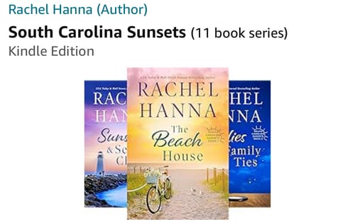 Customer photo review of South Carolina Sunsets Books 1-10 EBOOK Bundle FLASH SALE
