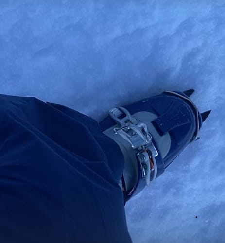 Customer photo review of Irvis Hybrid Crampon (Past Season)