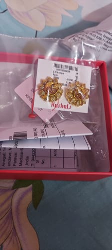 Customer photo review of Antique Earring 170382