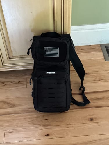 Customer photo review of CourtCommander Pickleball Backpack - Fits 5 Paddles