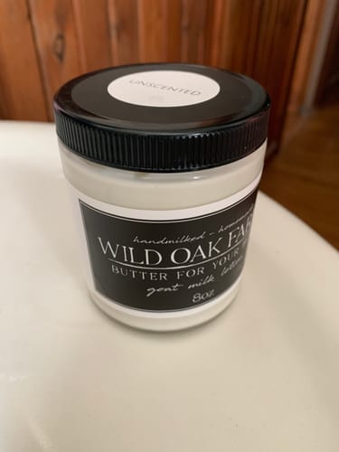 Customer photo review of Goat Milk Body Butter