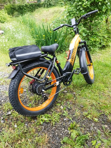 Customer photo review of Lankeleisi MG600 Plus 1000W Bafang Motor 26" Fat Bike All Terrain SUV E-Bike 48V 20Ah Samsung Battery
