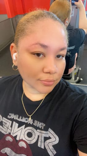 Customer photo review of *NEW* 14K Pendant W/ Hollow Rope Chain (22” Inches) 🤯 JTJ™