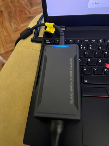 Customer photo review of 240W DC/USB C Charger