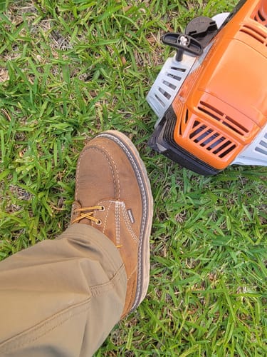 Customer photo review of 6 Inch Moc Toe Boot