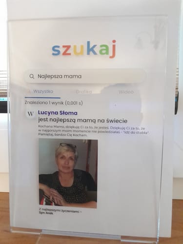 Customer photo review of "Szukaj" Najlepszy Chłopak / Mąż / Tata
