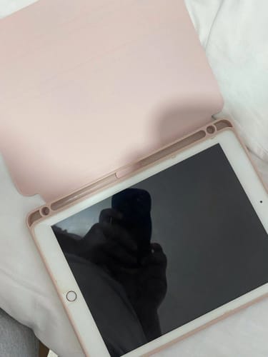Customer photo review of FlexiSnap 360 Smart Leather iPad Case