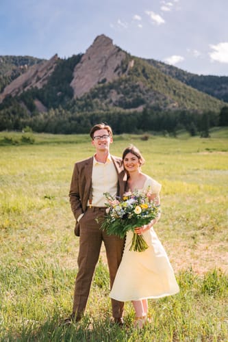 Customer photo review of Light Brown Herringbone Tweed 3 Piece Suit