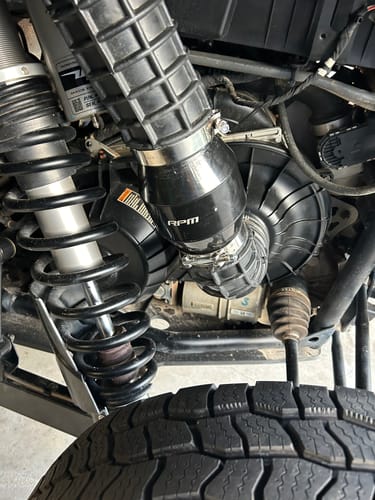 Customer photo review of 2018-22 Turbo S, & RS1, 19-24 RZR XP Turbo "ECF" Electric Clutch Blower Fan Kit - Lower Clutch / Belt Temperature
