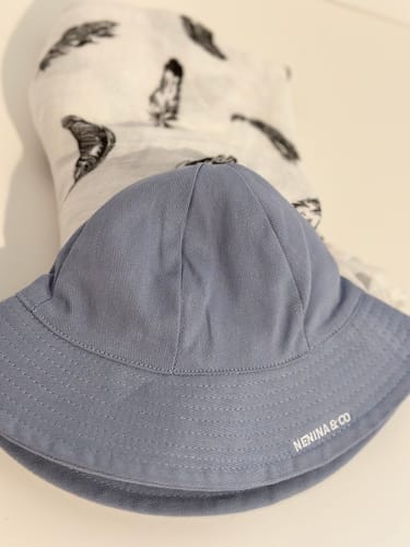 Customer photo review of Gorro para el sol Blue Nenina & Co 100 % Algodón