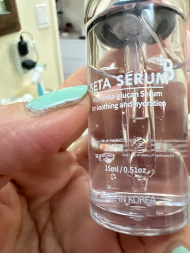 Customer photo review of Neogenesis Beta-Glucan Serum