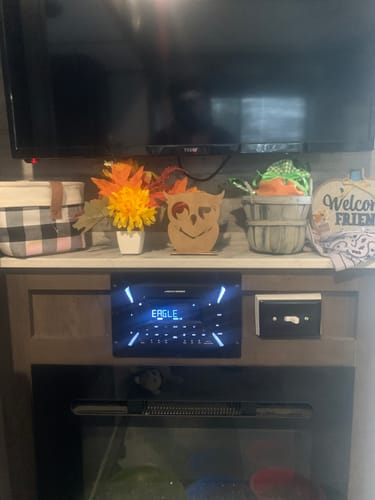 Customer photo review of Linear Series RV6100 | AM/FM & BT/DVD Rugged Style Wall Mount Multimedia Receiver