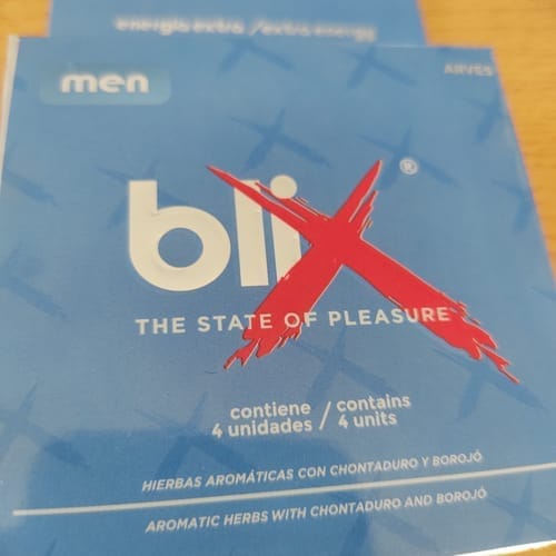 Customer photo review of 🍆 POTENCIADOR SEXUAL BLIX BOOSTER