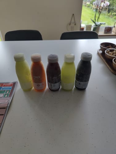 Customer photo review of Essential Fruit Boost Juice Cleanse Diet