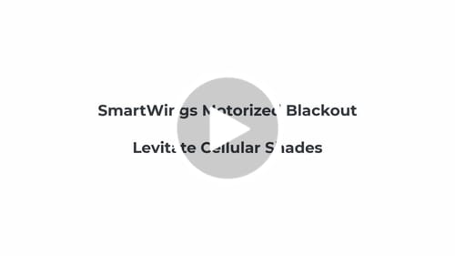 Customer video review of SmartWings Motorized Blackout Levitate Cellular Shades Nowa
