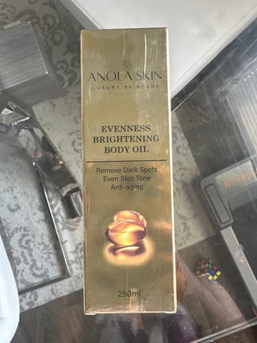 Customer photo review of Brightening Body 0il