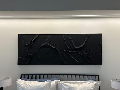 Customer photo review of Minimalist Zen Canvas Painting #MZ020