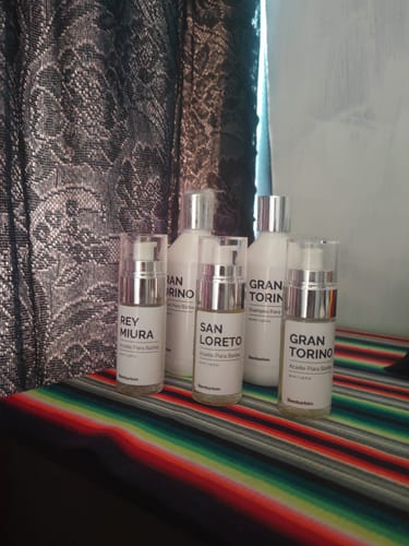 Customer photo review of 3 Aceites + 1 Shampoo Para Barba · Paquete 4 Piezas