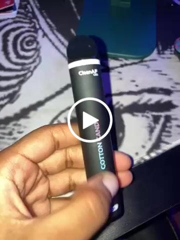 Customer video review of 500mg CBD Vape Pen - Cotton Candy