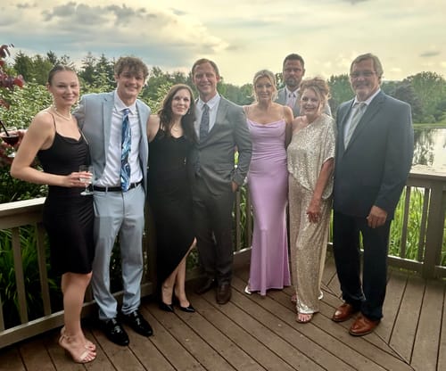 Customer photo review of Rebecca Champagne Gold One Sleeve Sequin Jumpsuit