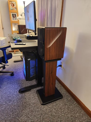 Customer photo review of S3000Pro Stands Speaker Stands for S3000Pro-Pair