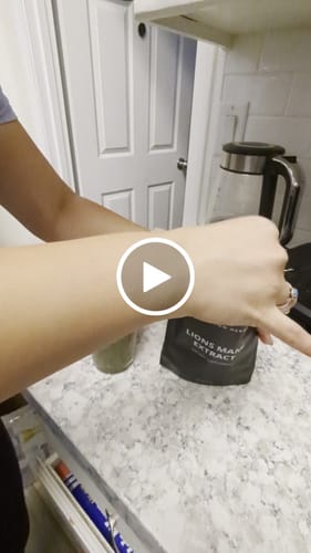 Customer video review of Lion's Mane Extract