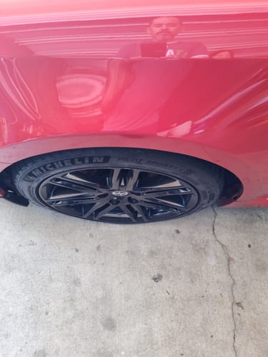 Customer photo review of Wheel Spacers 20mm 5x4.5 For Toyota RAV4 Camry Tacoma Avalon Hubcentric Forged