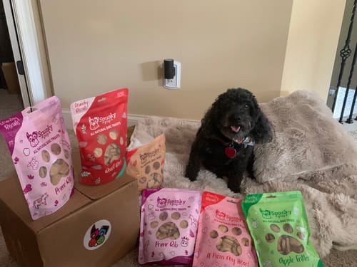 Customer photo review of All Natural Baked Biscuits - 10 oz