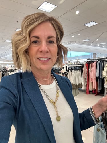 Customer photo review of BALL & CHAIN Necklace