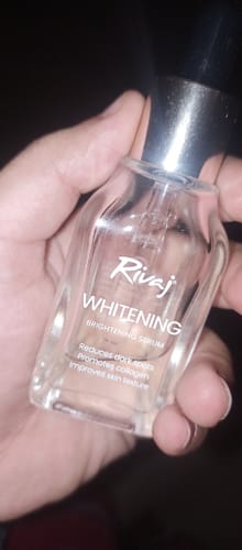 Customer photo review of Face Serum - Whitening (30ml)