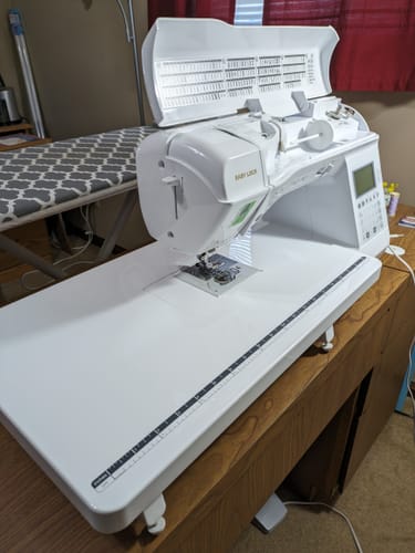 Customer photo review of Extension Table, Babylock #BLMAC-ET