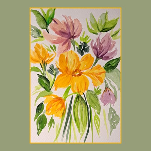 Customer photo review of SketchBox Signature Opaque Watercolor 18 colors
