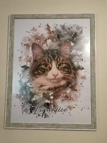 undefined review of Your Cat as Watercolor Portrait image 1 out of 1